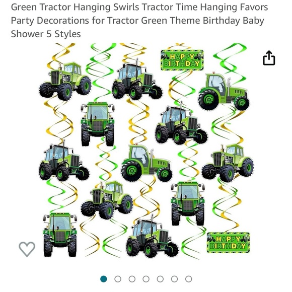 tractor party decorations 🚜 - Picture 3 of 14